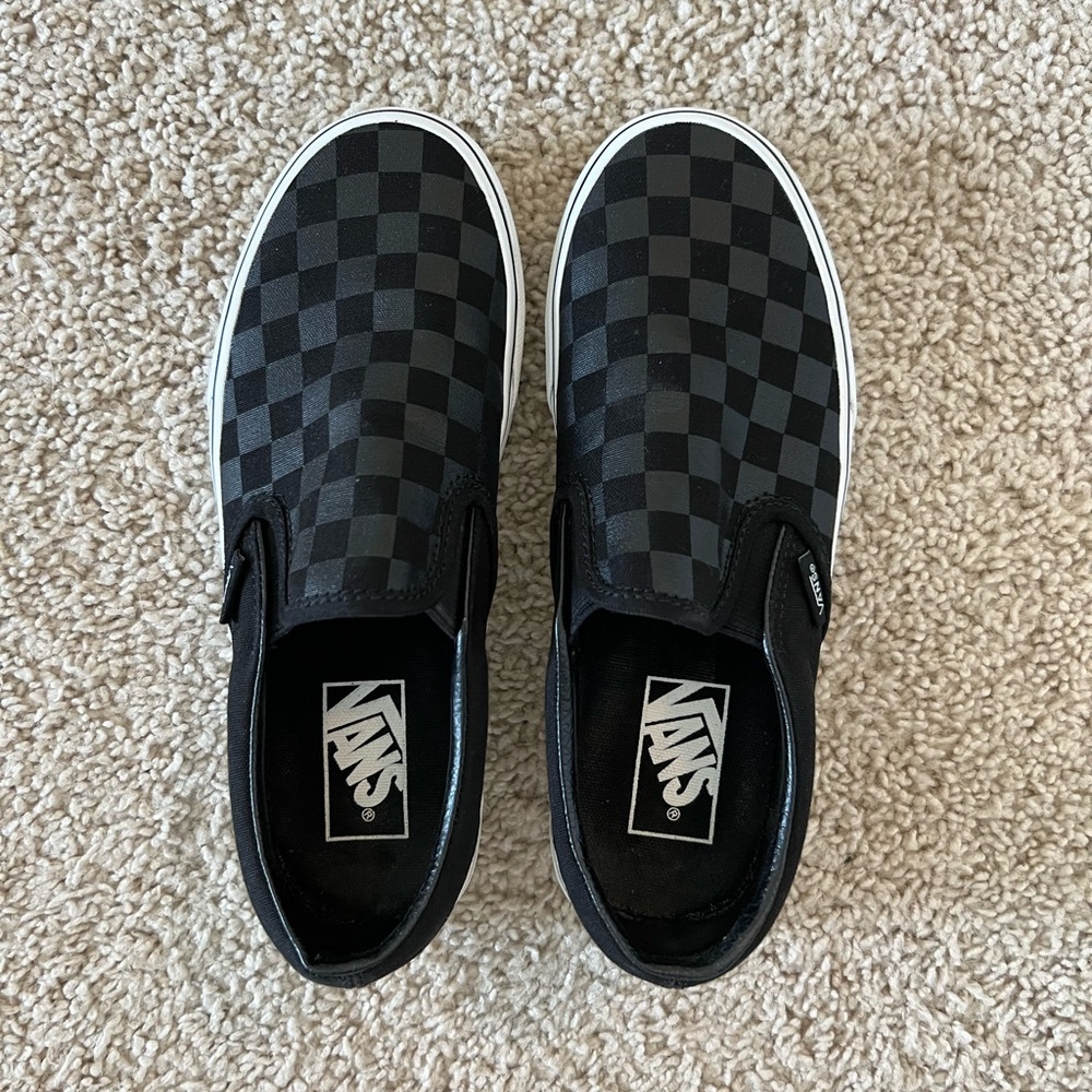 Vans Classic Slip-On Checkerboard Shoe